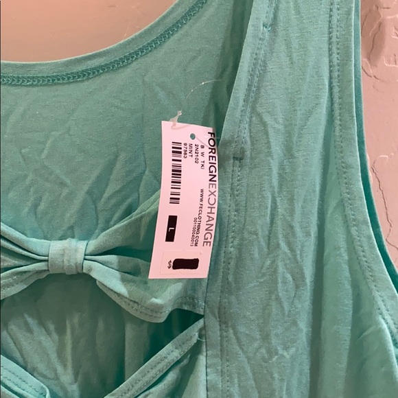 Foreign Exchange Mint Crop Top NWT - Picture 6 of 8